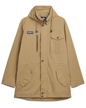 adidas Spzl Longridge Harrington Jacket - Natural