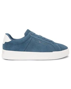 Tommy Hilfiger Tommy Court Suede Sn62 - Blue