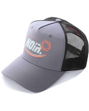 societe NOIR Sport Swoosh Trucker Cap - Grey