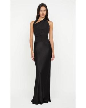 Bec & Bridge Ida Halter Maxi Dress - Black