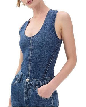 Rag & Bone Irina Bodysuit - Blue