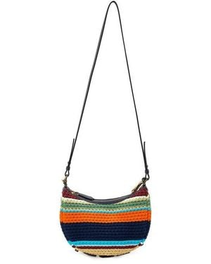 Fendi Crochet Hobo Bag - Multicolour