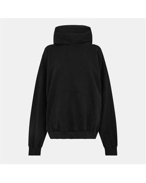 Balenciaga Oversized Pull Over Hoodie - Black
