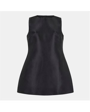 Odd Muse Tall Ultimate Muse Satin Shift Dress - Black