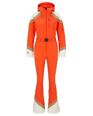BOSS Weather-Resistant Ski Suit - Red