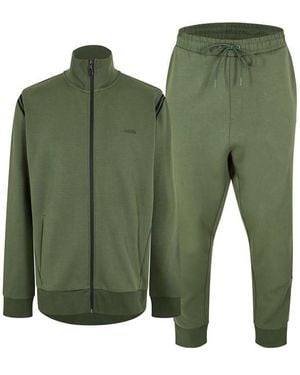BOSS Hbg Fleece Tracksuit Set - Green