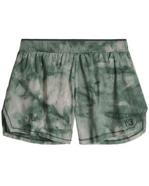 Y-3 Performance Running Shorts - Green
