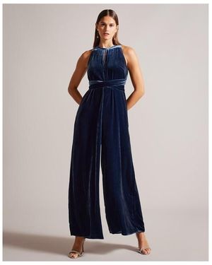 Ted Baker Libbiey Jumpsuit - Blue