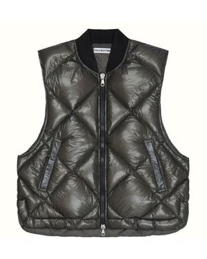 Cole Buxton Quilted Gilet - Black
