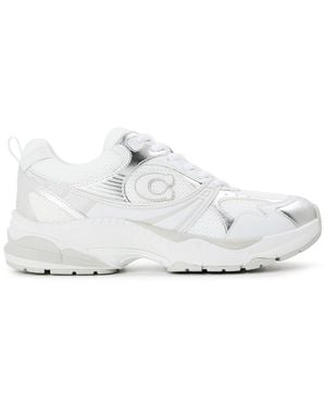 COACH Mesh Chunky Trainers - White