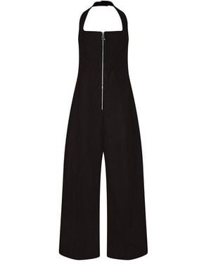 Bottega Veneta Minimalist Structured Jumpsuit - Black