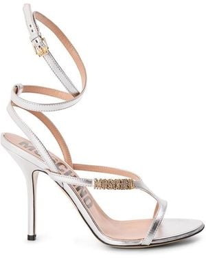 Moschino Stiletto Court Shoes - Metallic