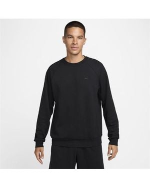 Nike Dri-Fit Crew Sweatshirt - Black