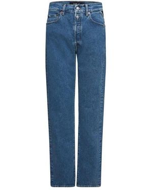 Replay 9Zero1 Straight-Fit Jeans - Blue