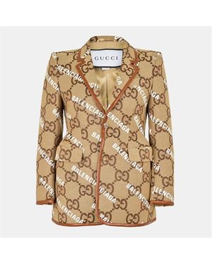 Gucci Weather Resistant Softshell Jacket - Natural
