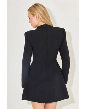 Odd Muse Mini Dress - Blue