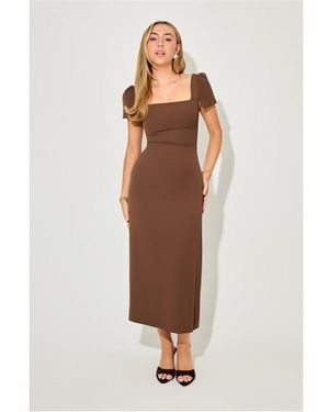Odd Muse Odd Mus Neck Slp Drs Ld61 - Brown