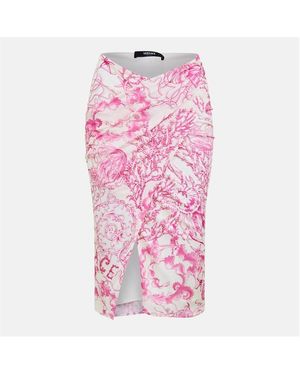 Versace Barocco Skrt Ld54 - Pink
