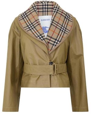 Burberry Burb Carlton Coatigan - Brown