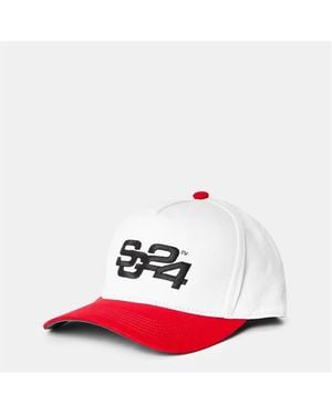 SUMMER GAMES Logo Embroidered Baseball Cap - White
