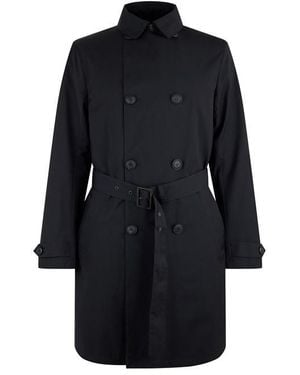 Emporio Armani Trench Coat - Black