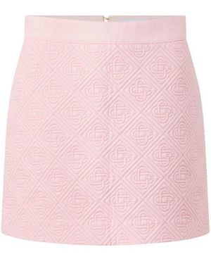 CASABLANCA Casa Monogram Qlt Sk - Pink