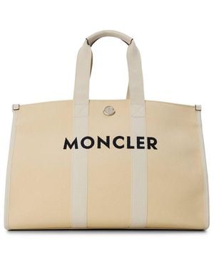 Moncler Tote Bag - Natural
