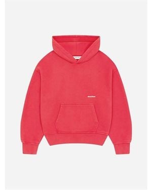 About Blank Box Logo Hoodie - Red