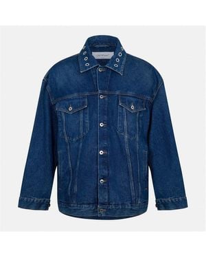 Off-White c/o Virgil Abloh Off Denim Ovrshrt - Blue