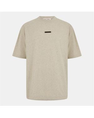 Fear Of God Fge Front Bck Tee Sn54 - Natural