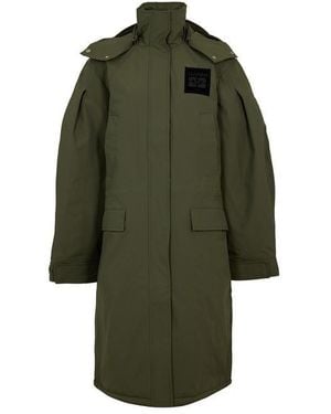 Ganni Ripstop Parka - Green