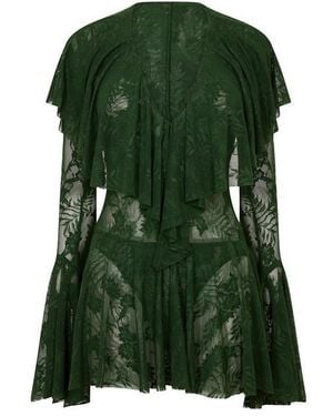 Norma Kamali Nk V Rufflemini Ld61 - Green