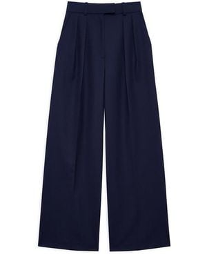 Anine Bing Lou Trousers - Blue