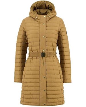 Barbour Longline Jada Puffer Jacket - Natural