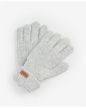 Barbour Pendle Gloves - White