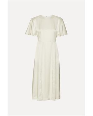 ROTATE BIRGER CHRISTENSEN Dress With Slits - White
