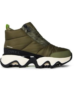 Sorel Kinetic Impact Caribou Weather Resistant Hiker Boots - Green