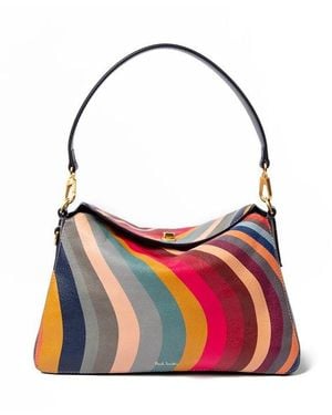 Paul Smith Swirl Shoulder Bag - Red