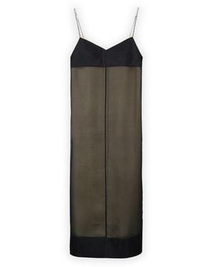 Voranida Abigail Slip Dress - Black