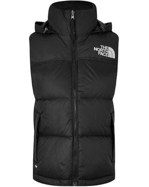 The North Face 1996 Retro Nuptse Water Resistant Sleeveless Down Gilet - Black