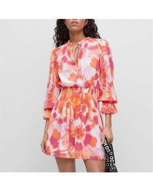 HUGO Kasralla-1 Dress - Red
