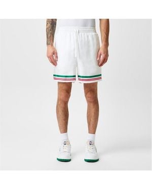 CASABLANCA Tennis Club Icon Shorts - White