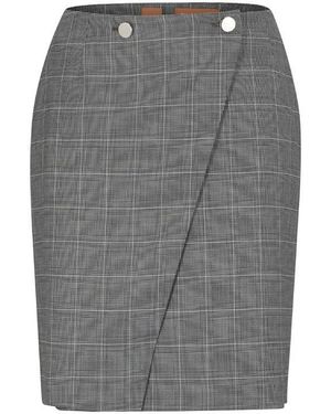 BOSS Vanata Midi Skirt - Grey