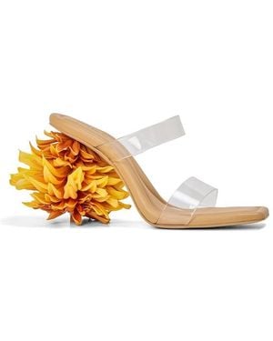 Cult Gaia Heeled Sandals - Yellow