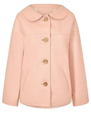 Prada Leather Jacket - Pink