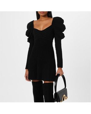 Cult Gaia Adelie Knit Dress - Black