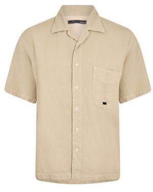 Massimo Osti Studio Carta Short Sleeve Shirt - Natural