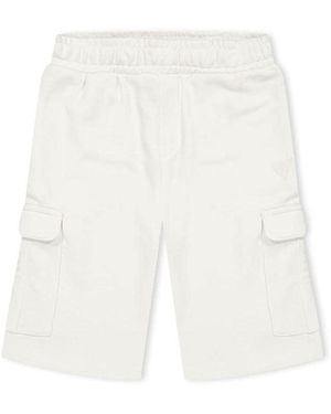 Guess Cargo Shorts - White