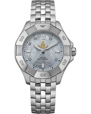 Vivienne Westwood The Brompton Quartz Analogue Watch - Metallic