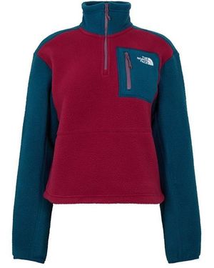 The North Face Yumiori Quarter Zip Top - Red